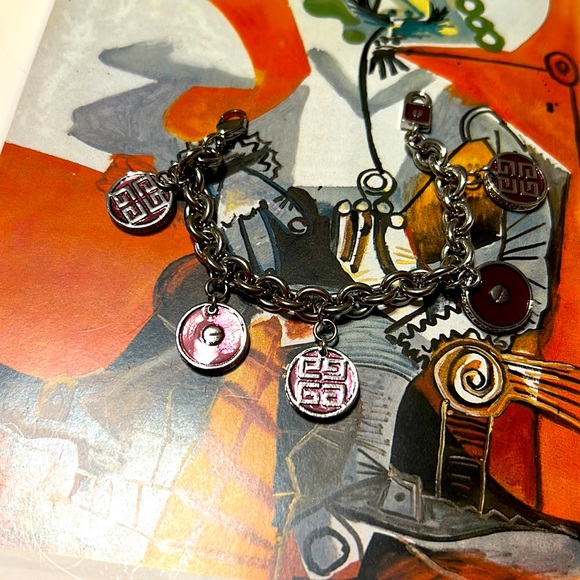 Givenchy Jewelry Givenchy Logo Charm Bracelet Poshmark